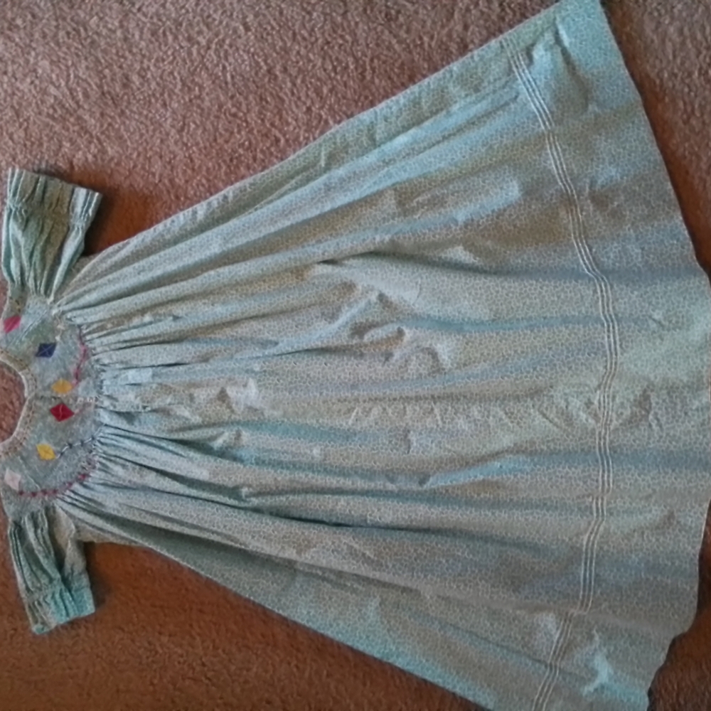 Charming Blue Kids Dress